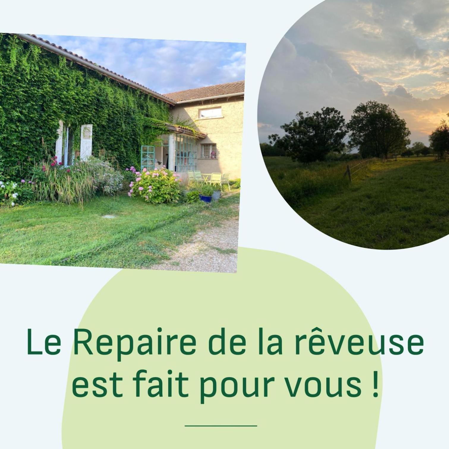 Le Repaire De La Reveuse Bed & Breakfast Saint-Frajou Exterior photo